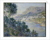 Monte Carlo, Vue de Cap Martin, 1884 by Claude Monet