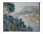 Monte Carlo, Vue de Cap Martin, 1884 by Claude Monet