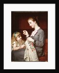The Embroidery Lesson by Hugues Merle