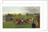 The Finish, Hoppegarten, Berlin, 15 June 1873, 1874 by Carl Constantin Steffeck