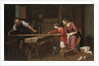 The Holy Family in the carpenter's shop by Jean Tassel