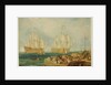 Plymouth Harbour: Towing in French Prizes by Joseph Mallord William Turner