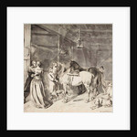 A Cavalier Bidding Farewell to a Lady, 1678 by Hendrick Verschuring