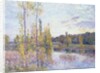 The Lake at Chevreuil by Alfred Sisley