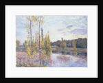 The Lake at Chevreuil by Alfred Sisley