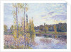 The Lake at Chevreuil by Alfred Sisley