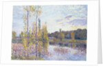 The Lake at Chevreuil by Alfred Sisley