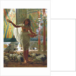 Feeding the Sacred Ibis in the Halls of Karnac by Edward John Poynter