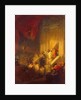 Reading of the law in a Synagogue by Solomon Alexander Hart