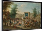 La Commedia dell'Arte by Balthasar Beschey
