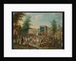 La Commedia dell'Arte by Balthasar Beschey