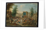 La Commedia dell'Arte by Balthasar Beschey