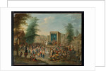 La Commedia dell'Arte by Balthasar Beschey