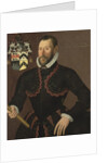 Portrait of Richard Goodricke, Sen.. aged 50, 1574 by English School