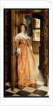 At the Doorway, c.1898 by Laura Theresa (1852-1909) Alma-Tadema