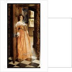 At the Doorway, c.1898 by Laura Theresa (1852-1909) Alma-Tadema
