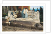 An Exedra, 1871 by Lawrence Alma-Tadema