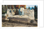 An Exedra, 1871 by Lawrence Alma-Tadema