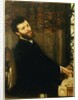 Portrait of the singer George Henschel playing Alma-Tadema's piano, Townshend House, 1879 by Lawrence Alma-Tadema