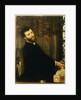 Portrait of the singer George Henschel playing Alma-Tadema's piano, Townshend House, 1879 by Lawrence Alma-Tadema