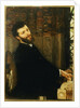Portrait of the singer George Henschel playing Alma-Tadema's piano, Townshend House, 1879 by Lawrence Alma-Tadema