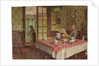La lecture dans la salle à manger, Vaucresson, 1924 by Edouard Vuillard