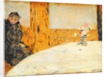 Les roses d'anniversaire du mariage by Edouard Vuillard