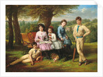 The Johnston Children by Robert Antoine Muller
