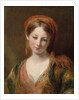 Portrait of a young girl, thought to be Henrietta Carpenter by Margaret Sarah Carpenter