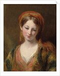 Portrait of a young girl, thought to be Henrietta Carpenter by Margaret Sarah Carpenter