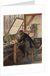 The Engraver, c.1888 by Ferdinand Hodler