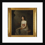 Citizen Tallien in a cell in La Force Prison, holding her cut hair, 1796 by Jean Louis Laneuville