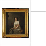 Citizen Tallien in a cell in La Force Prison, holding her cut hair, 1796 by Jean Louis Laneuville