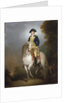 Equestrian portrait of George Washington by Rembrandt Peale