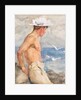Study of a young man looking out to sea by Henry Scott Tuke