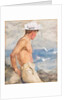 Study of a young man looking out to sea by Henry Scott Tuke