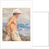 Study of a young man looking out to sea by Henry Scott Tuke
