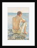 Watching the sea by Henry Scott Tuke