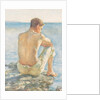 Watching the sea by Henry Scott Tuke