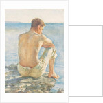 Watching the sea by Henry Scott Tuke