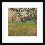 Morning landscape, 1888 by Claude Monet