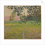 Morning landscape, 1888 by Claude Monet