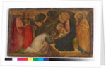 Adoration of the Magi by Aretino Luca Spinello or Spinelli