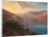 Près de Seelisberg: a view of Lac de Lucerne seen from the Seelisberg, Switzerland, 1862 by Alexandre Calame