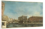 Venice: the Rialto Bridge with the Palazzo dei Camerlenghi by Francesco Guardi