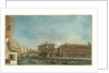 Venice: the Rialto Bridge with the Palazzo dei Camerlenghi by Francesco Guardi