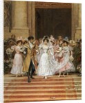 The Wedding, Church of St. Roch, Paris by Frederik Hendrik Kaemmerer