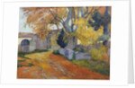L'Allee des Alyscamps, 1888 by Paul Gauguin