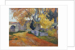 L'Allee des Alyscamps, 1888 by Paul Gauguin