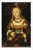 Portrait of a Young Lady, c.1350 by Lucas the Elder Cranach
